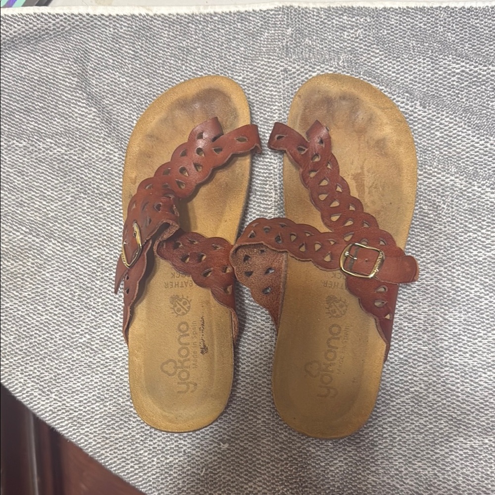 Yokono made in Spain Women's Brown Sandals 9.5